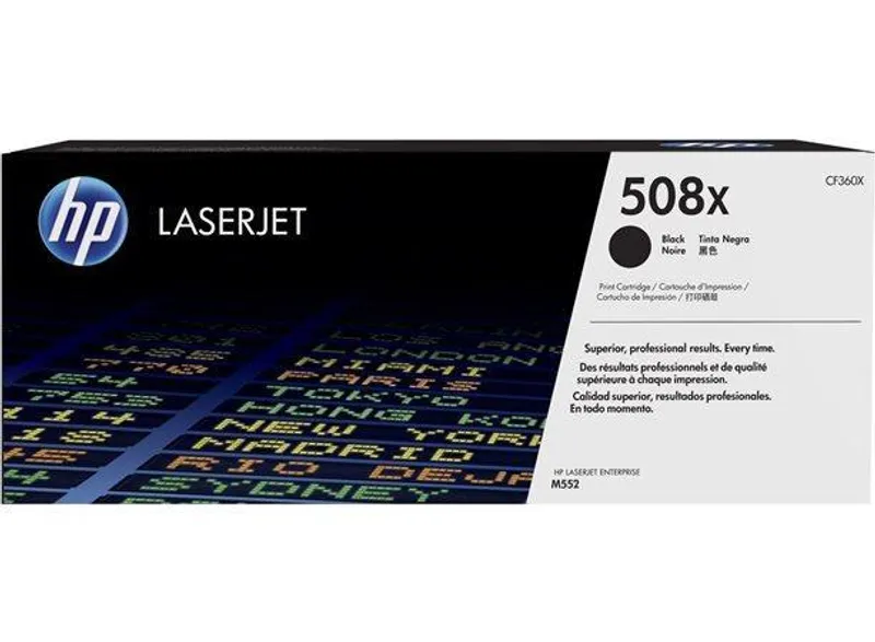 Termék főképe CF360X Toner pro Color LaserJet Enterprise M552, M553 tiskárnu, HP 508X černá 12,5tis.strá