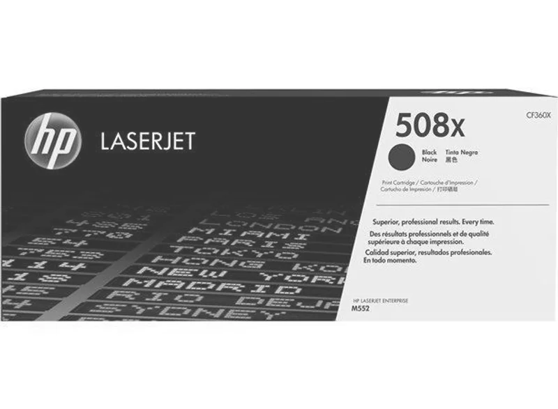 Termék főképe CF360X Toner pro Color LaserJet Enterprise M552, M553 tiskárnu, HP 508X černá 12,5tis.strá