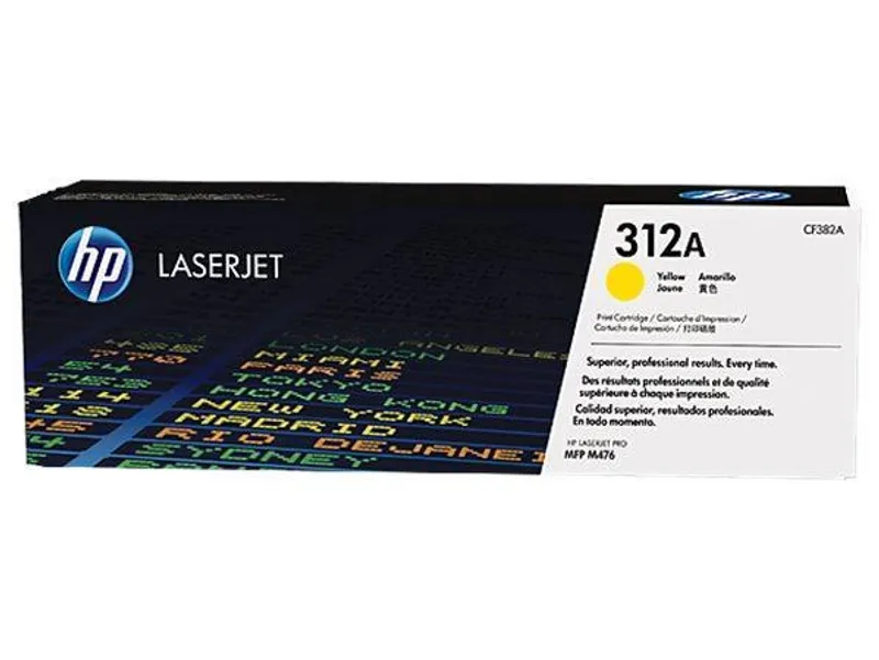 Termék főképe CF382A Toner pro Color LaserJet Pro MFP M476 tiskárnu, HP 312A žlutá, 2,7tis.stran