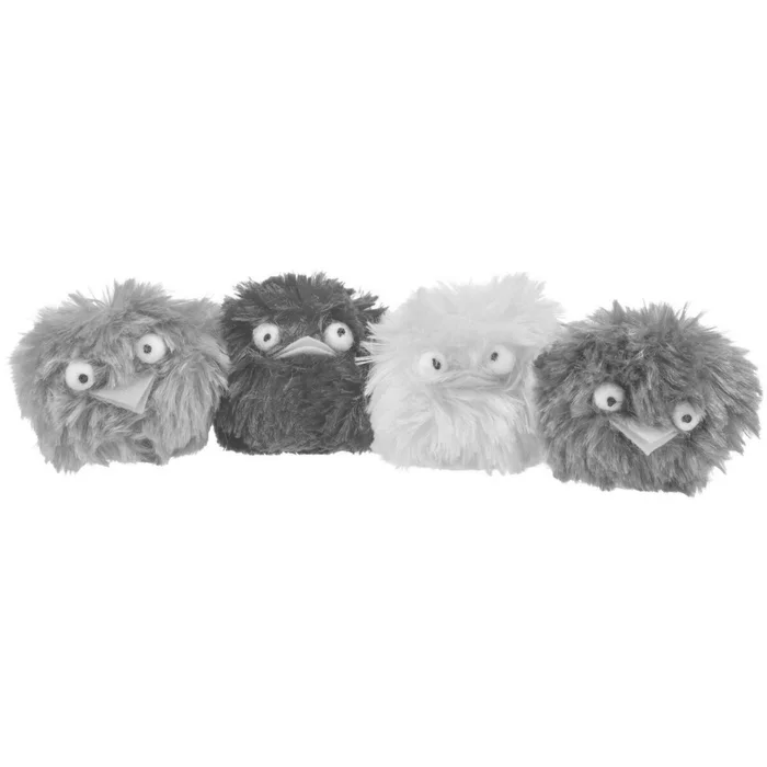Termék főképe Chlupatý chrastící míček "ptáče", o 6 cm, plyš, různé barvy
