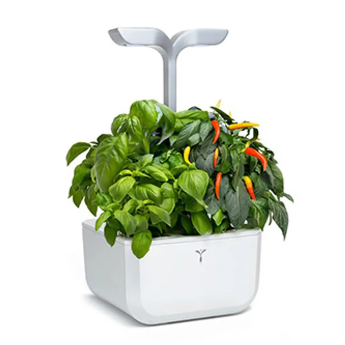 Termék főképe Chytrý květináč Exky Smart, bílý, s náplní 2ks, Véritable