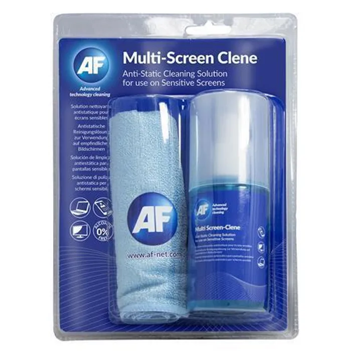 Termék főképe Čistící sprej na obrazovku "Multi Screen-Clene", s mikrohadříkem a rozprašovačem, 200 ml,