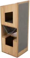 CityStyle karcolóoszlop TOWER macskáknak, 105 cm, barna/szürke