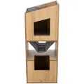 CityStyle karcolóoszlop TOWER macskáknak, 105 cm, barna/szürke