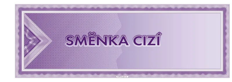 Termék főképe Cizí směnka Zaplaťte 1113