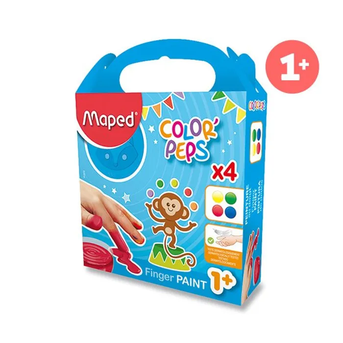 Termék főképe Color´Peps Prstové barvy, 4 x 80 ml