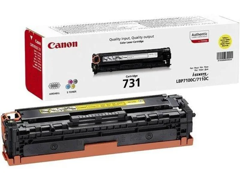 Termék főképe CRG-731Y Toner pro MF 8230 tiskárnu, CANON žlutá, 1,5 tisíc
