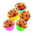 Muffin kapszli (PAP) vegyes színek átmérő 50 x 30 mm [100 db]