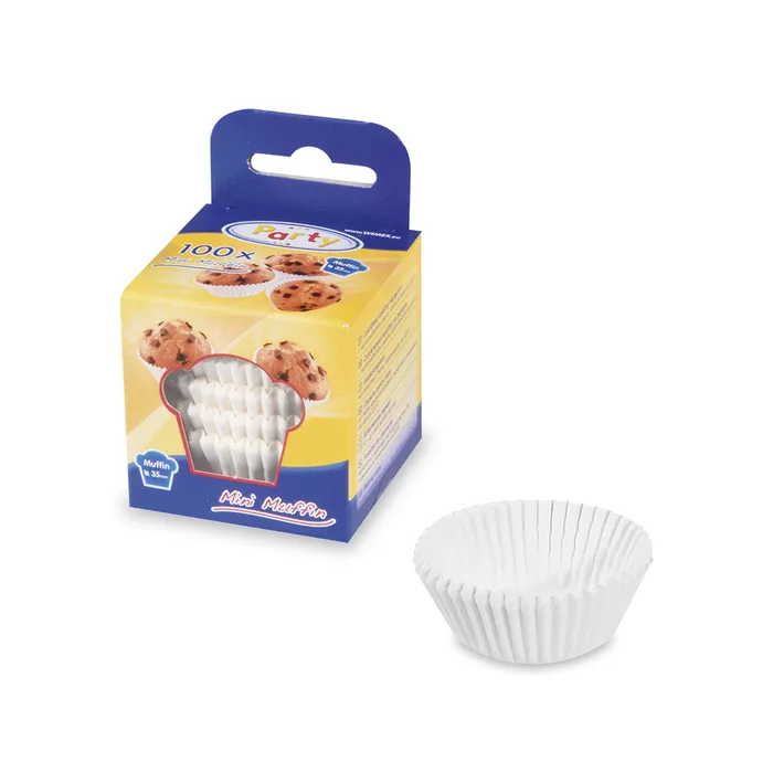 Termék főképe Cukrářské košíčky bílé průměr 35 x 20 mm [100 ks]