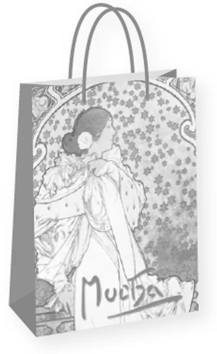 Termék főképe Dárková taška Alfons Mucha – La Dame, střední