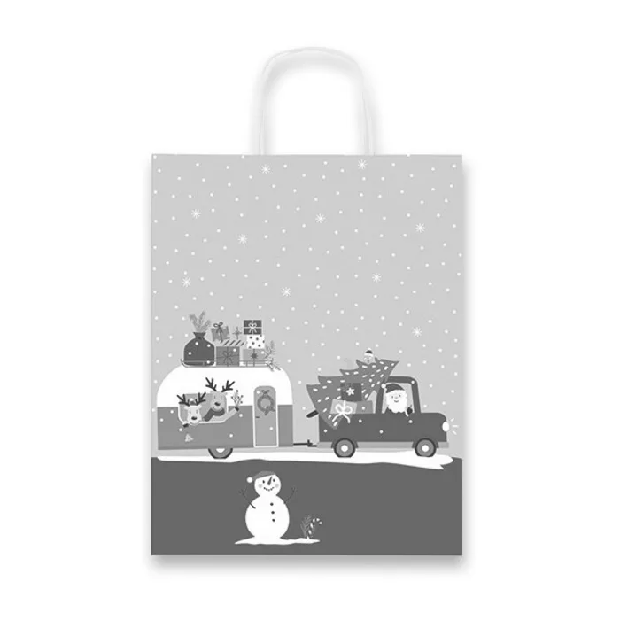 Termék főképe Dárková taška Christmas Caravan různé rozměry 260 x 120 x 345 mm