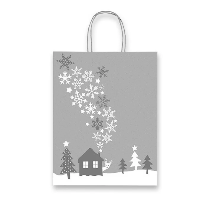 Termék főképe Dárková taška Fantasia Snowflakes 360 x 120 x 460 mm