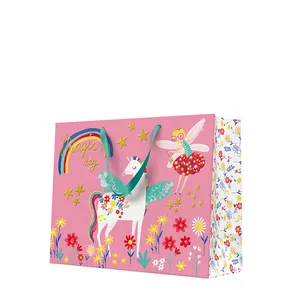 Ajándéktáska fekvő - FAIRY UNICORN 33,5x13x26,5 cm