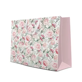 Ajándéktáska maxi nagy - Gorgeous Roses 54x16x44 cm