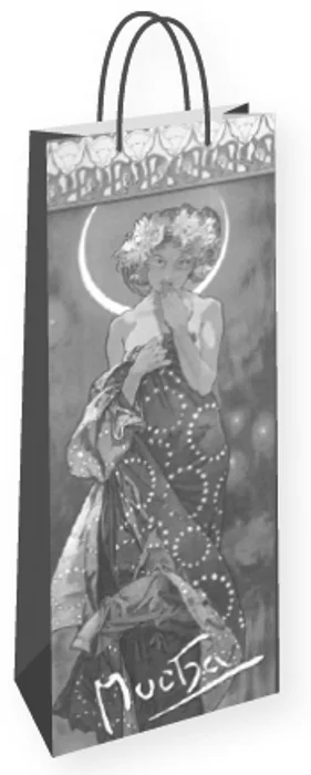 Termék főképe Dárková taška na lahev Alfons Mucha – The Moon