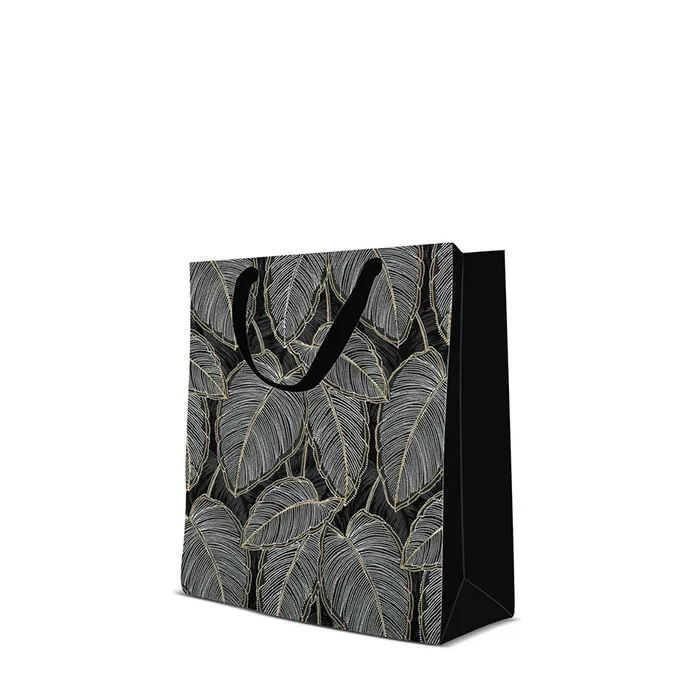 Termék főképe Dárková taška premium střední - Jungle Leaves 20x10x25 cm