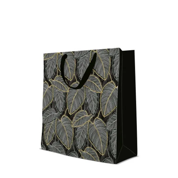 Termék főképe Dárková taška premium velká - Jungle Leaves 26,5x13x33,5 cm