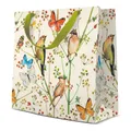 Ajándéktáska közepes - Birds and Butterflies 17x6x17 cm
