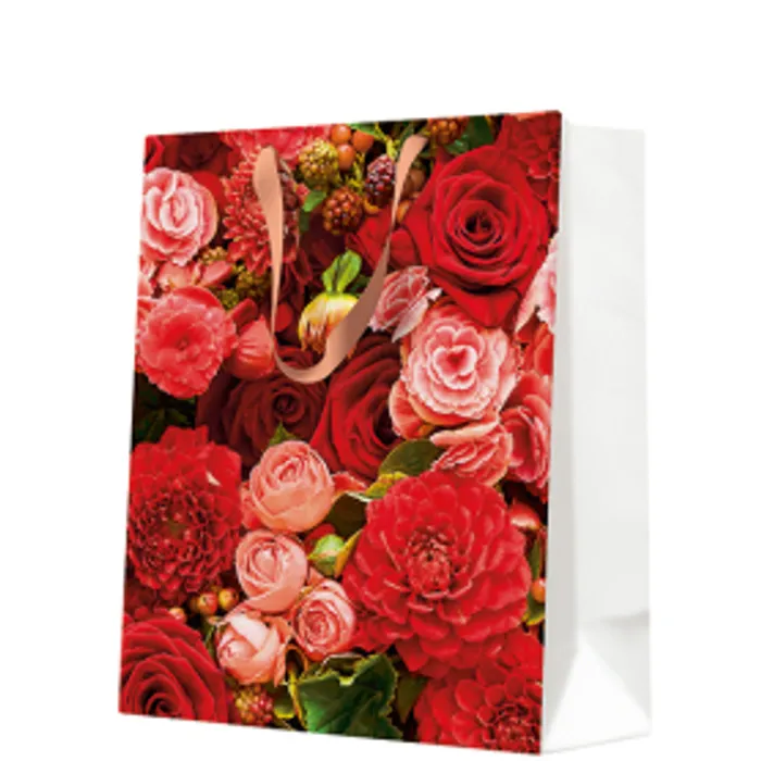 Termék főképe Dárková taška střední - Red Bouquet 20x10x25 cm