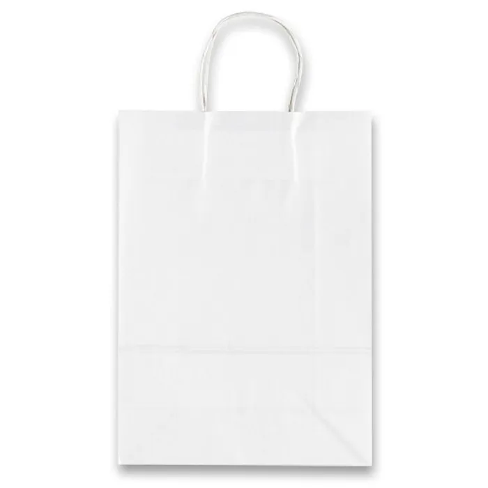 Termék főképe Dárková taška Tinta Unita White Kraft 160 x 80 x 210 mm