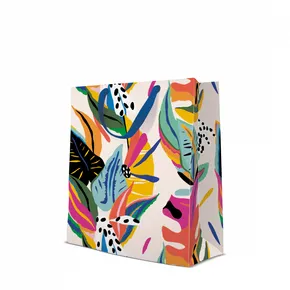 Ajándéktáska nagy - Colorful Exotic 26,5x13x33,5 cm