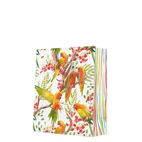 Ajándéktáska nagy - Exotic Birds 26,5x13x33,5 cm