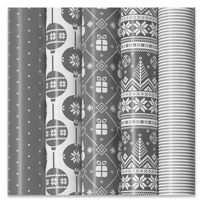 Termék főképe Dárkový balicí papír Christmas Red 2 x 0,7 m, mix motivů