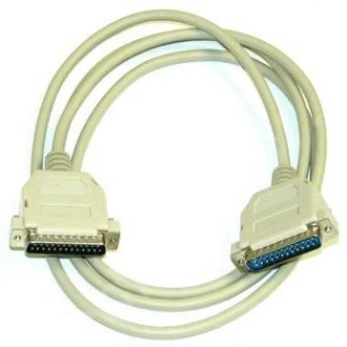 Termék főképe Datový kabel paralelní, 25 pin M- 25 pin M, 2m, laplink, šedý
