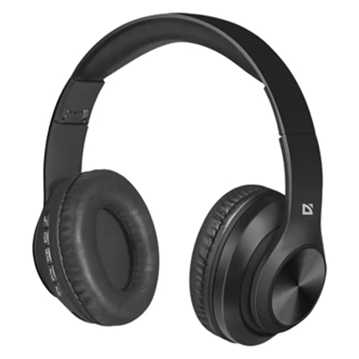 Termék főképe Defender FreeMotion B552, sluchátka s mikrofonem, ovládání hlasitosti, černá, 2.0, 40 mm