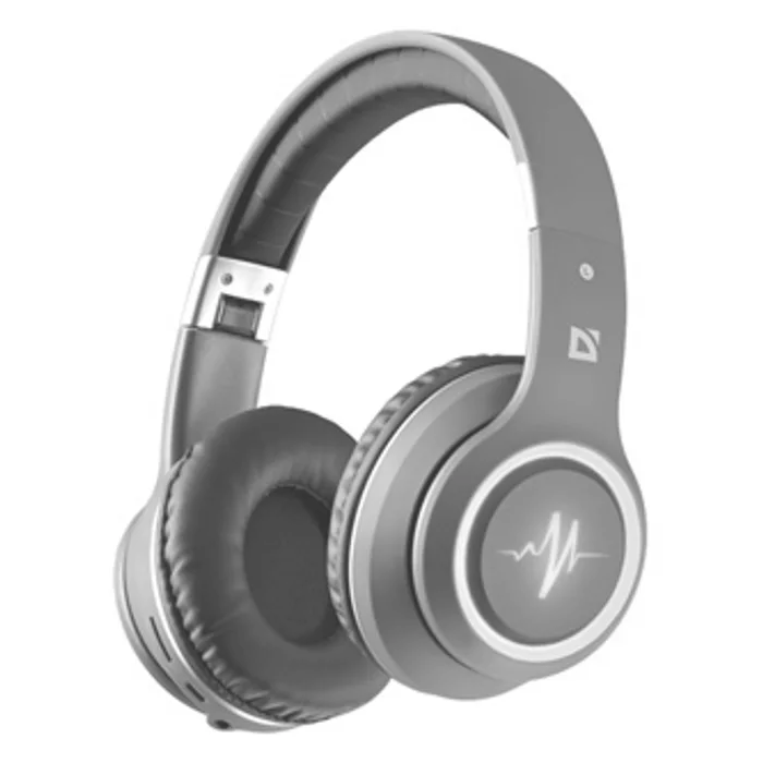Termék főképe Defender FreeMotion B571, sluchátka s mikrofonem, ovládání hlasitosti, šedá, 2.0, 40 mm m