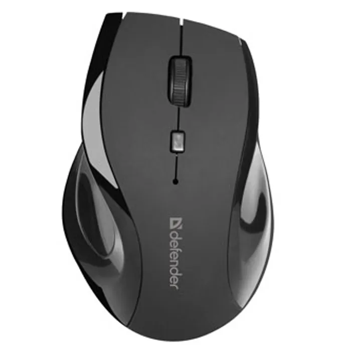 Termék főképe Defender Myš Accura MM-295, 1600DPI, 2.4 [GHz], optická, 6tl., 1 kolečko, bezdrátová, čer