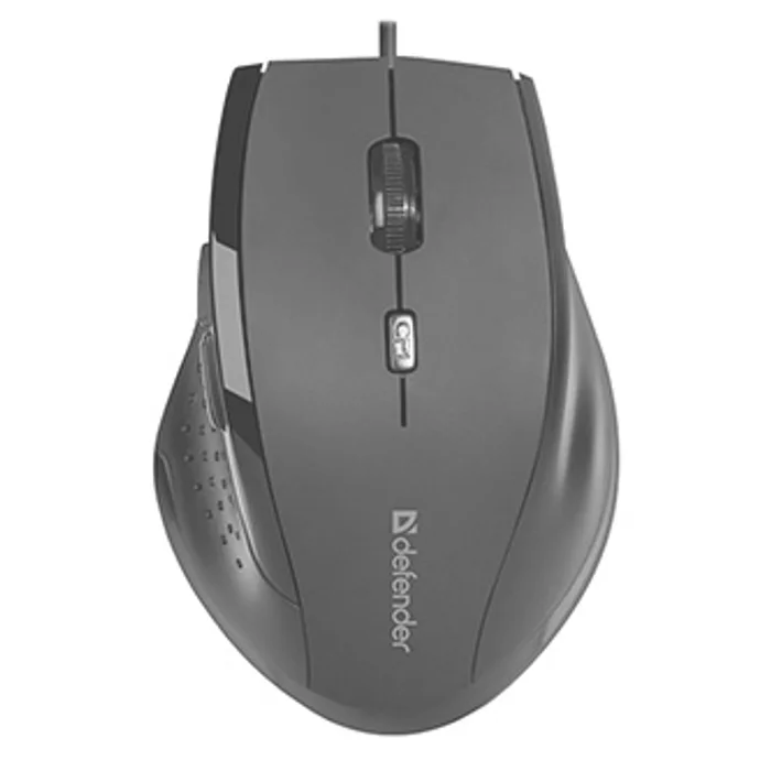 Termék főképe Defender Myš Accura MM-362, 1600DPI, optická, 6tl., 1 kolečko, drátová USB, černá, kancel