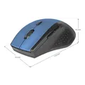Defender Mouse Accura MM-365, 1600 DPI, 2,4 [GHz], optikai, 6 tl., 1 kerék, vezeték nélküli, fekete