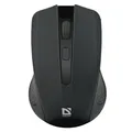 Defender Mouse Accura MM-935, 1600 DPI, 2,4 [GHz], optikai, 4 tl., 1 kerék, vezeték nélküli, fekete