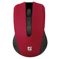 Defender Mouse Accura MM-935, 1600 DPI, 2,4 [GHz], optikai, 4 tl., 1 kerék, vezeték nélküli, fekete