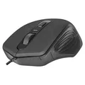 Defender Mouse Datum MB-347, 1600DPI, optikai, 4 tl., 1 kerék, vezetékes USB, fekete, irodai