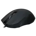 Defender Mouse MM-310, 1000DPI, optikai, 3 tl., 1 kerék, vezetékes USB, fekete, irodai