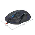 Defender Mouse OverLord GM-890, 3200DPI, optikai, 6 tl., 1 kerék, vezetékes USB, fekete, játék