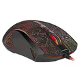 Defender Mouse OverLord GM-890, 3200DPI, optikai, 6 tl., 1 kerék, vezetékes USB, fekete, játék