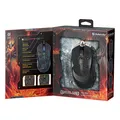 Defender Mouse OverLord GM-890, 3200DPI, optikai, 6 tl., 1 kerék, vezetékes USB, fekete, játék