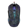 Defender Mouse OverLord GM-890, 3200DPI, optikai, 6 tl., 1 kerék, vezetékes USB, fekete, játék