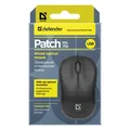 Defender Mouse Patch MS-759, 1000DPI, optikai, 3 tl., 1 kerék, vezetékes USB, fekete, irodai
