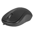 Defender Mouse Patch MS-759, 1000DPI, optikai, 3 tl., 1 kerék, vezetékes USB, fekete, irodai