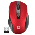 Defender Mouse PRIME MB-053, 1600DPI, 2,4 [GHz], optikai, 6tl., vezeték nélküli, piros, 1 db A