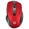 Defender Mouse PRIME MB-053, 1600DPI, 2,4 [GHz], optikai, 6tl., vezeték nélküli, piros, 1 db A