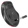 Defender Mouse PRIME MB-053, 1600DPI, 2,4 [GHz], optikai, 6tl., vezeték nélküli, piros, 1 db A