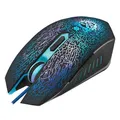 Defender Mouse Shock GM-110L, 3200DPI, optikai, 6tl., 1 kerék, vezetékes USB, fekete, játékkal
