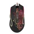 Defender Mouse Venom GM-640L, 3200DPI, optikai, 8tl., 1 kerék, vezetékes USB, fekete, játék,