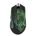 Defender Mouse Venom GM-640L, 3200DPI, optikai, 8tl., 1 kerék, vezetékes USB, fekete, játék,