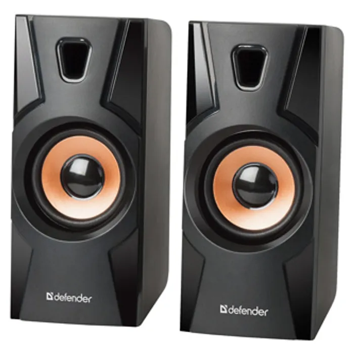 Termék főképe Defender reproduktory Aurora S8, 2.0, 8W, černé, regulace hlasitosti, 70Hz~20kHz
